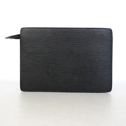 Louis Vuitton Clutch Epi Pochette Homme Noir — view 8