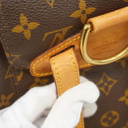 Louis Vuitton Backpack Monogram Montsouris MM Brown — view 6