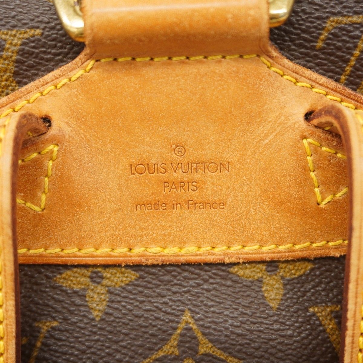 Louis Vuitton Backpack Monogram Montsouris MM Brown — view 5