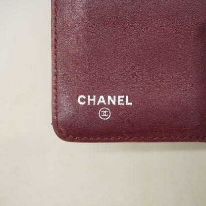 Chanel Wallet Quilted Caviar Leather Black Silver — view 4