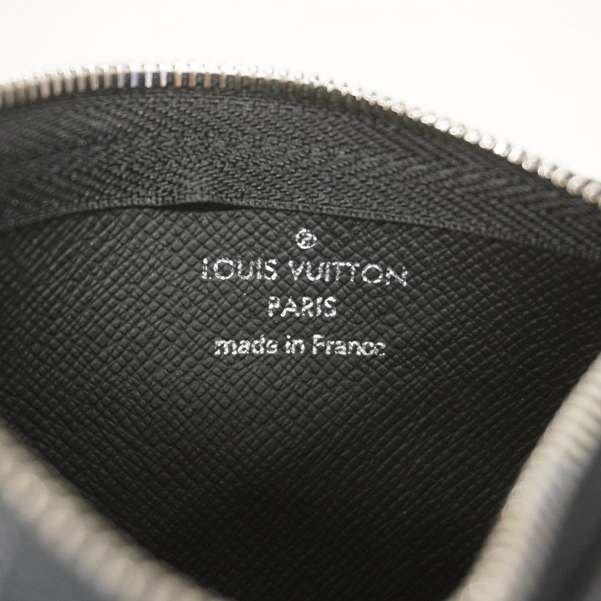 Louis Vuitton Coin Case Damier Graphite Pochette Cles Black — view 4