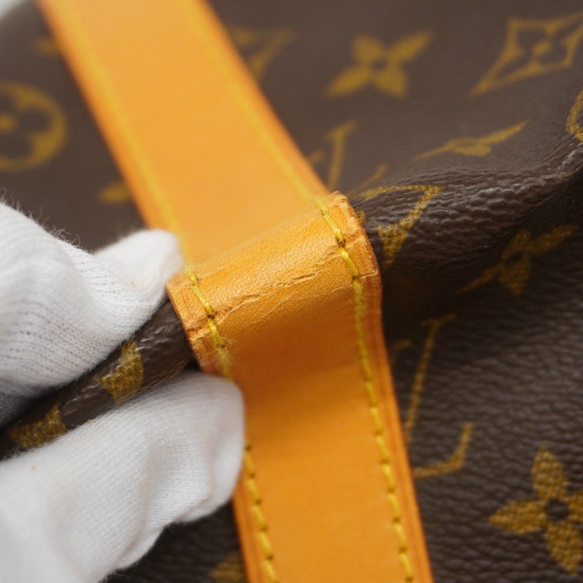 Louis Vuitton Boston Bag Monogram Keepall Bandouliere 55 Brown — view 6