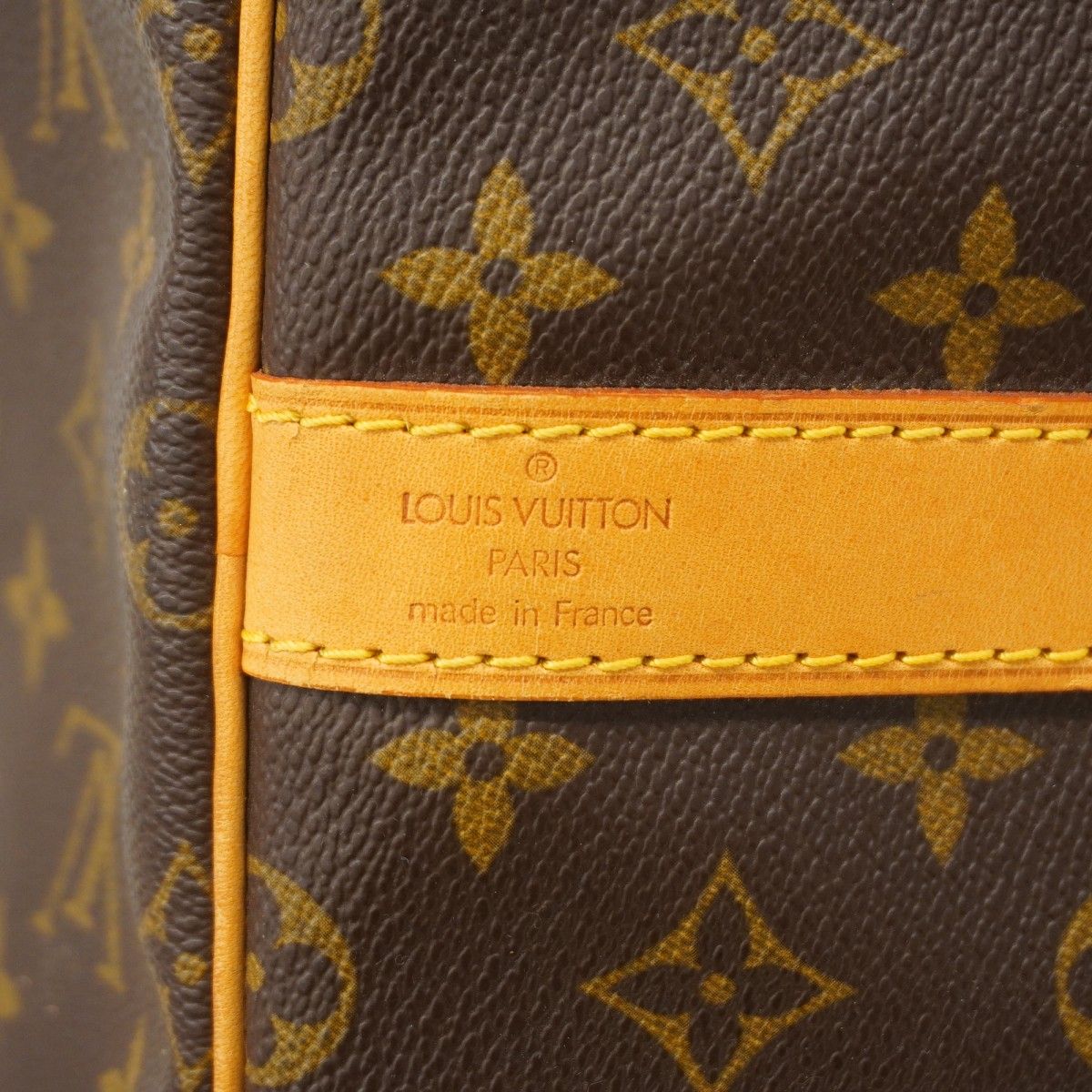 Louis Vuitton Boston Bag Monogram Keepall Bandouliere 55 Brown — view 5