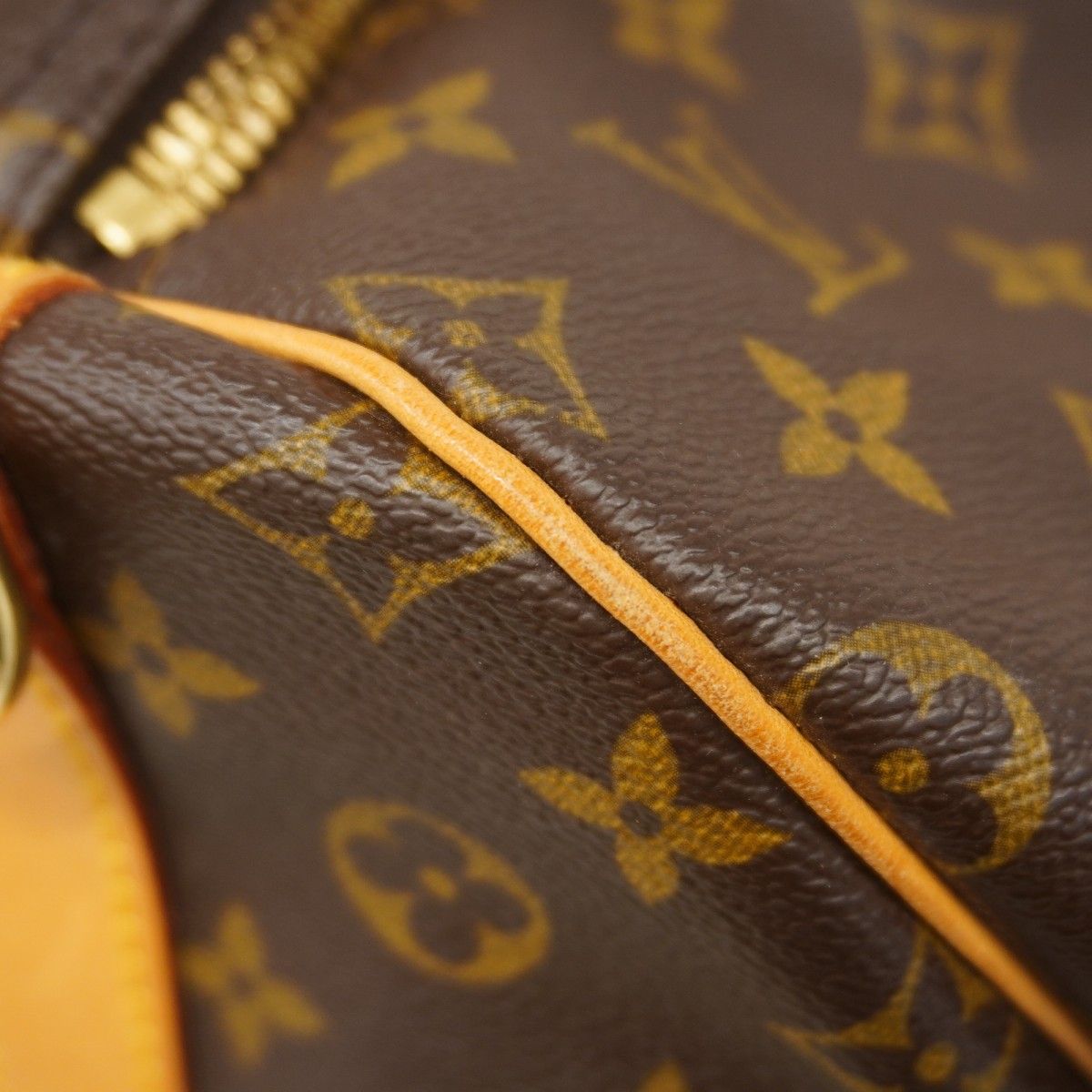 Louis Vuitton Boston Bag Monogram Keepall Bandouliere 55 Brown — view 8
