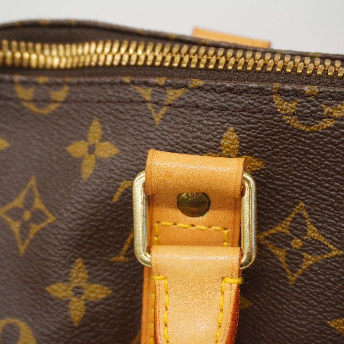 Louis Vuitton Boston Bag Monogram Keepall Bandouliere 55 Brown — view 9