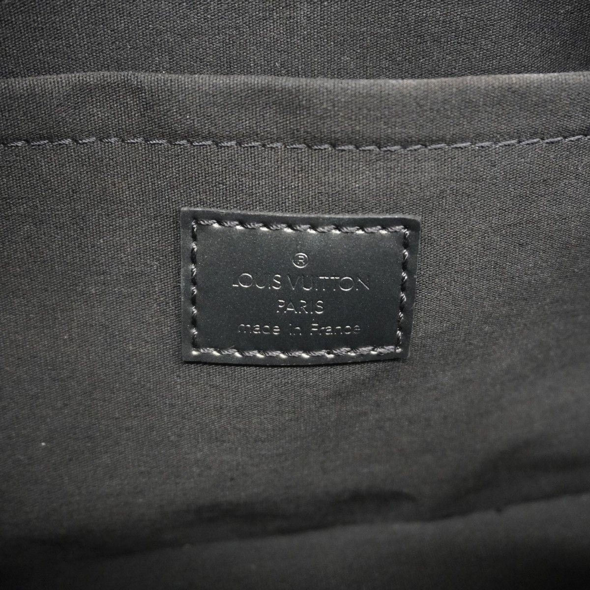 Louis Vuitton Handbag Monogram Matt Shelton Noir — view 5