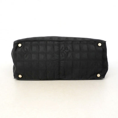 Chanel Tote Nu Travel Nylon Black Silver — view 3