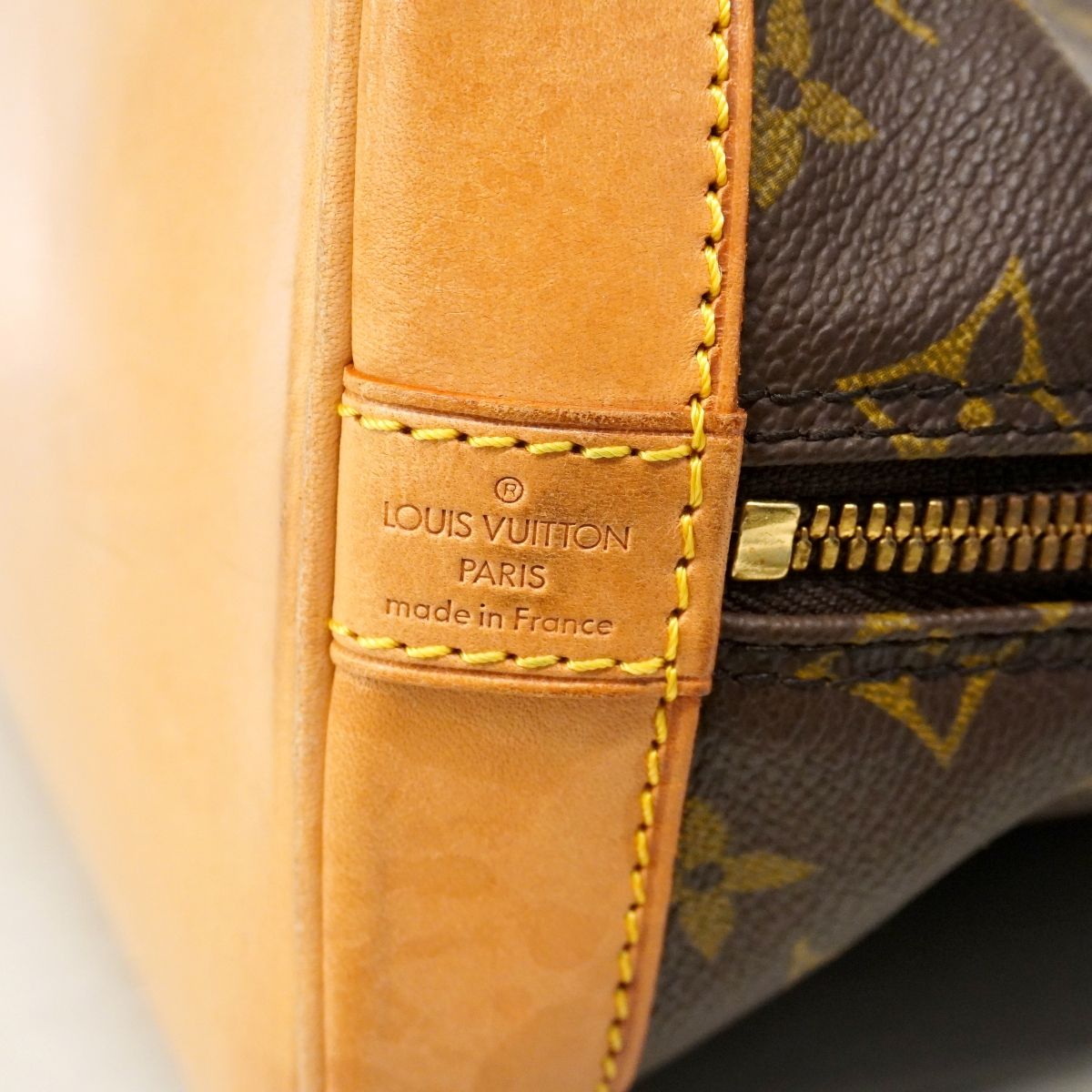 Louis Vuitton Handbag Monogram Alma Brown — view 5