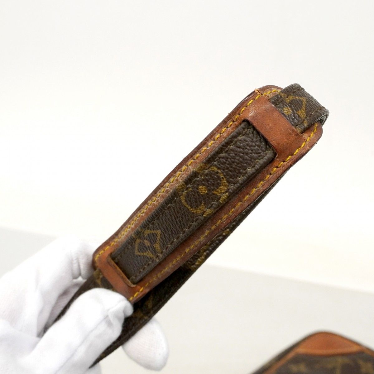 Louis Vuitton Shoulder Bag Monogram Danube Brown — view 7