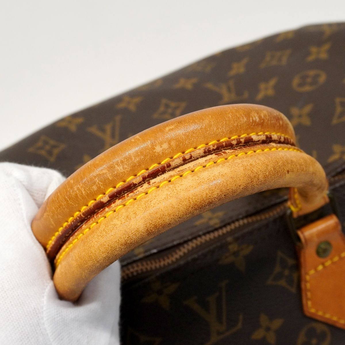 Louis Vuitton Handbag Monogram Speedy 40 Brown — view 8