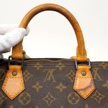 Louis Vuitton Handbag Monogram Speedy 40 Brown — view 9