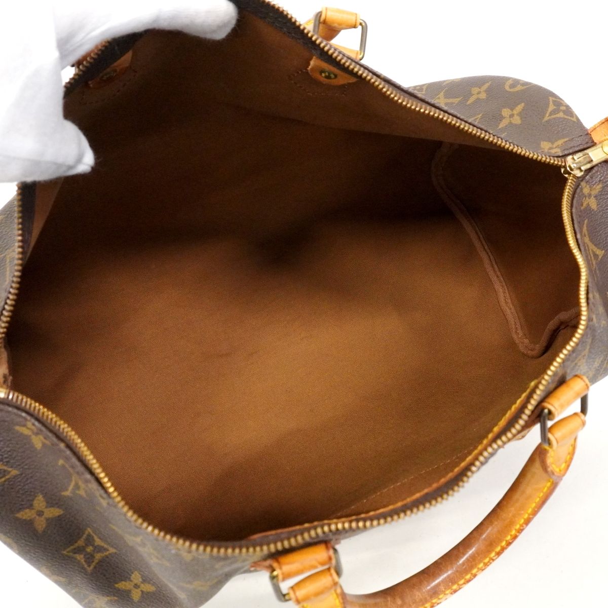 Louis Vuitton Handbag Monogram Speedy 40 Brown — view 4