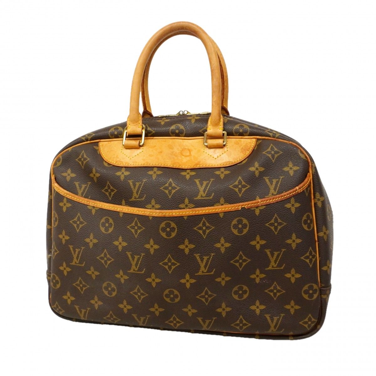 Louis Vuitton Handbag Monogram Deauville Brown