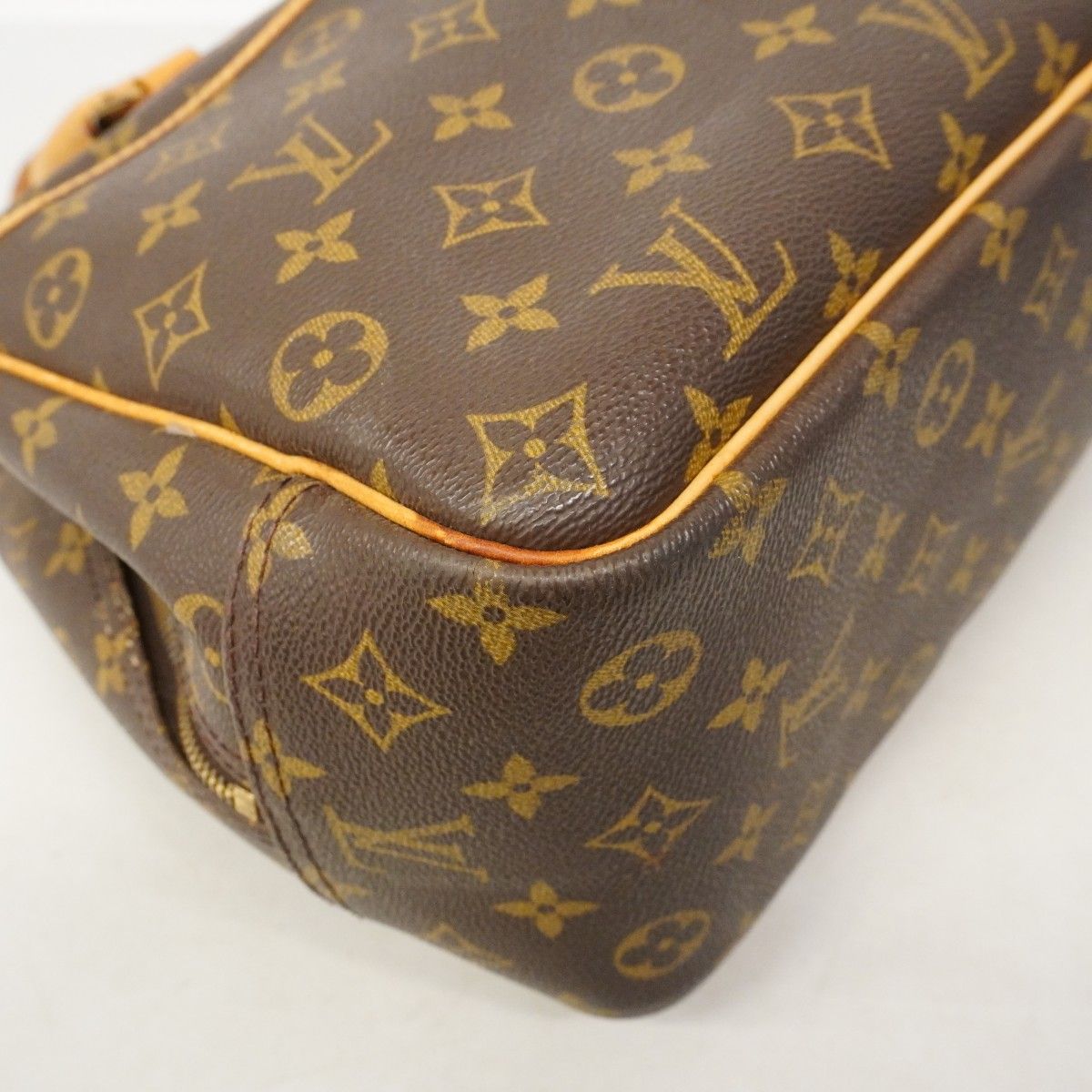 Louis Vuitton Handbag Monogram Deauville Brown — view 7