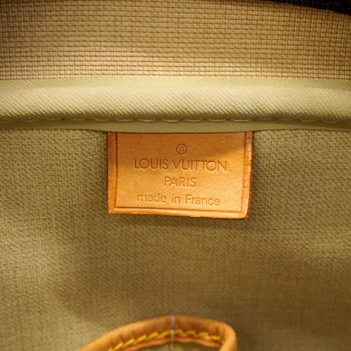 Louis Vuitton Handbag Monogram Deauville Brown — view 5