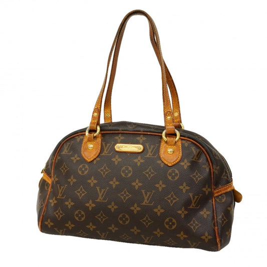 Louis Vuitton Handbag Monogram Montorgueil PM Brown