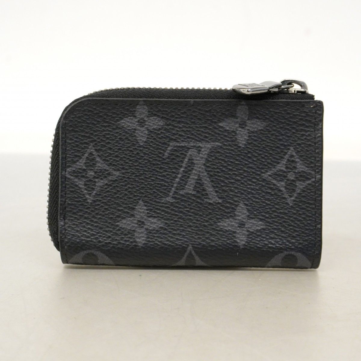 Louis Vuitton Coin Case Monogram Eclipse Porte Moneje le Black — view 9