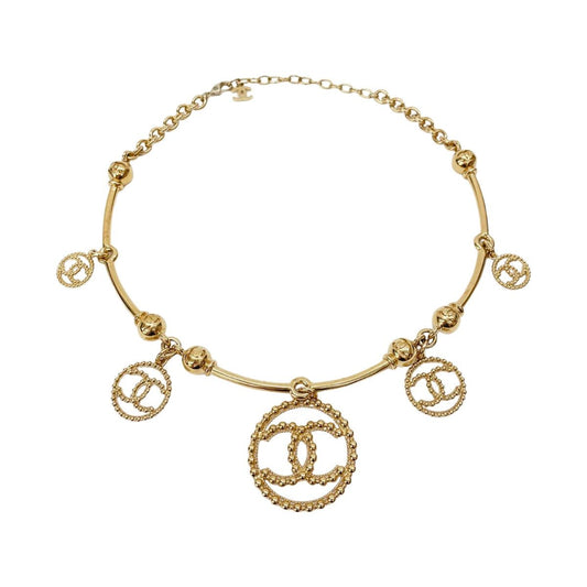 Chanel Choker Necklace Gold