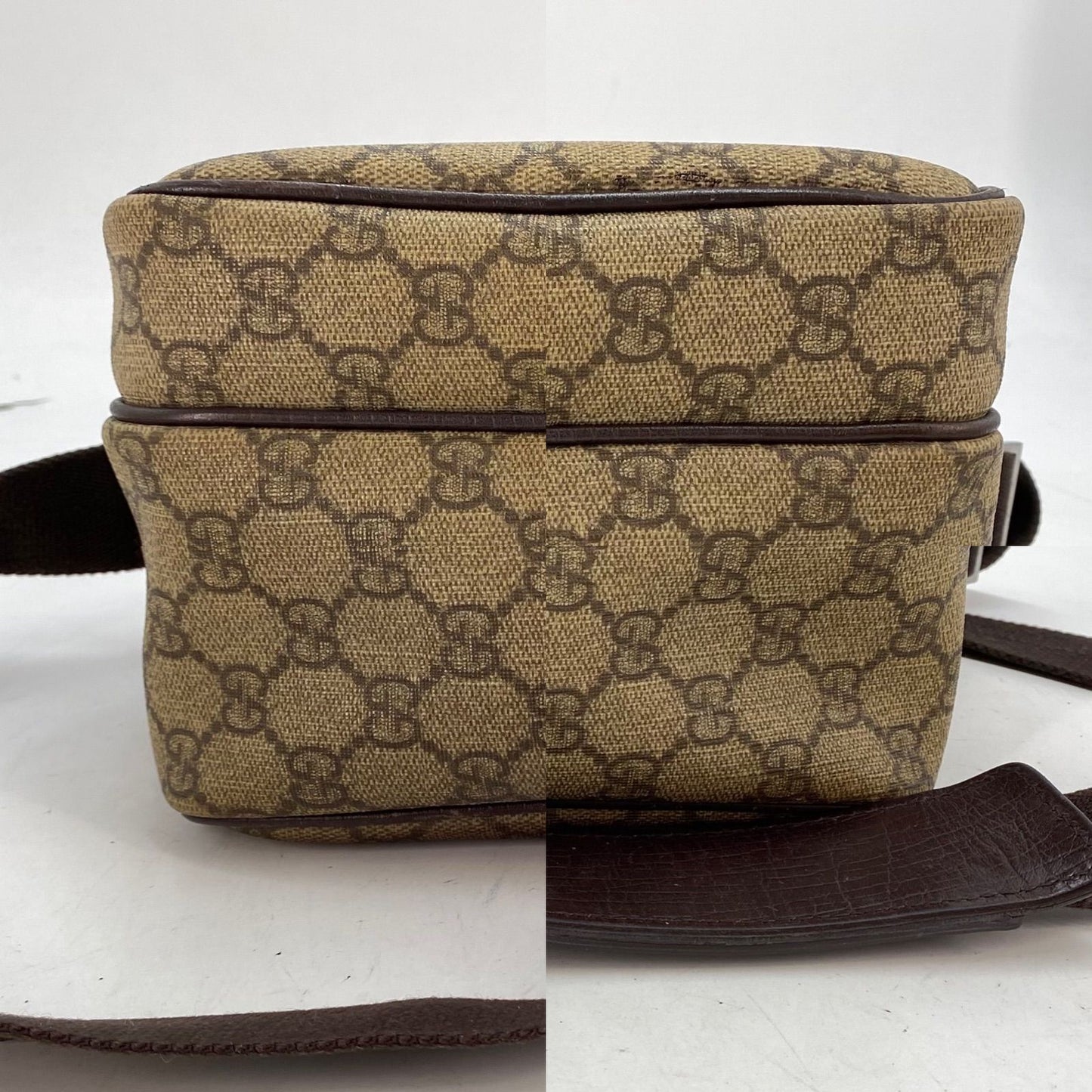 Gucci Shoulder Bag Crossbody GG Canvas Brown — view 5