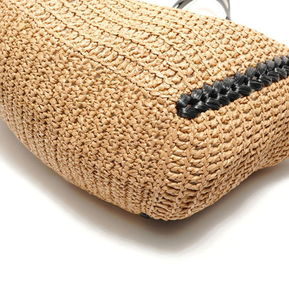 Gucci Tote GG Marmont Raffia — view 6