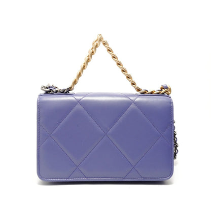 Chanel Shoulder Bag 19 Quilted 2-Way Chain Wallet — view 2