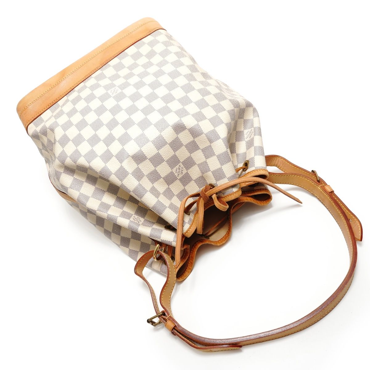 Louis Vuitton Shoulder Bag Noe Damier Azur — view 8