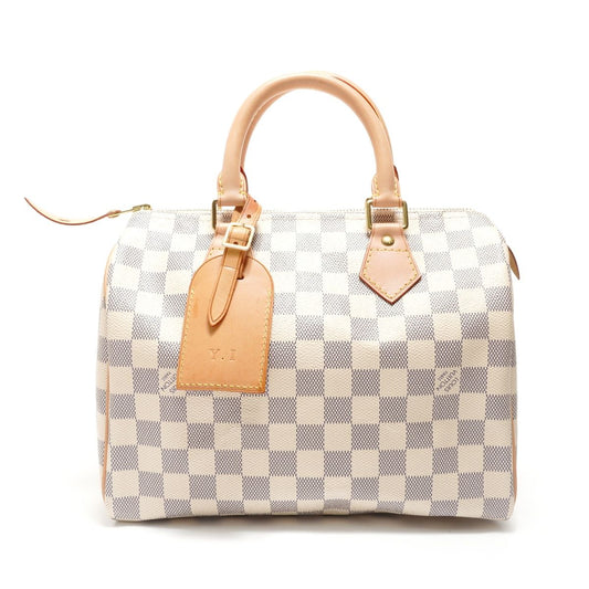 Louis Vuitton Handbag Speedy 25 Damier Azur
