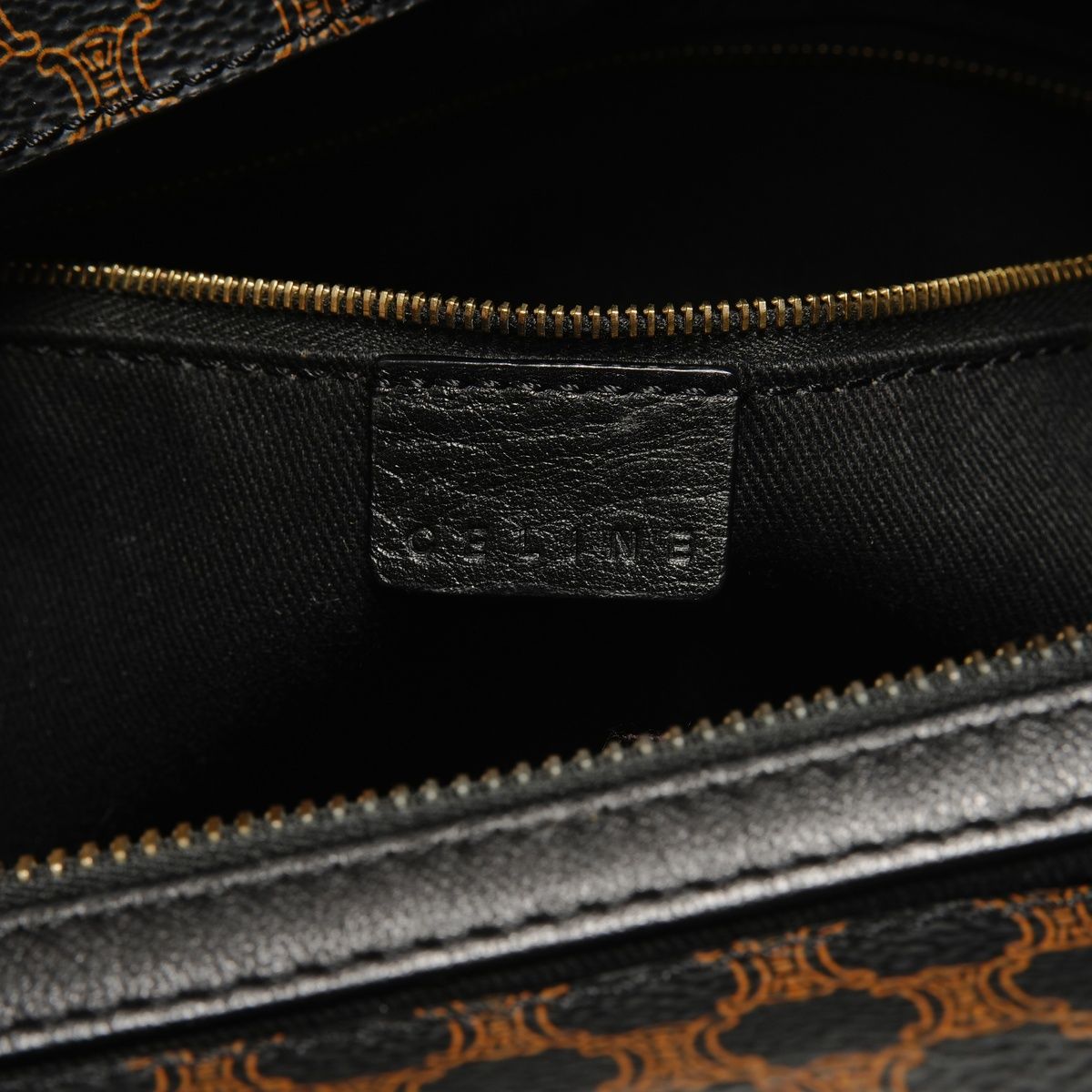 Celine Handbag Macadam Brown — view 9