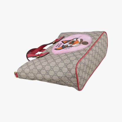 Gucci GG Supreme Bosco Patch Beige Multi Canvas Messenger — view 5