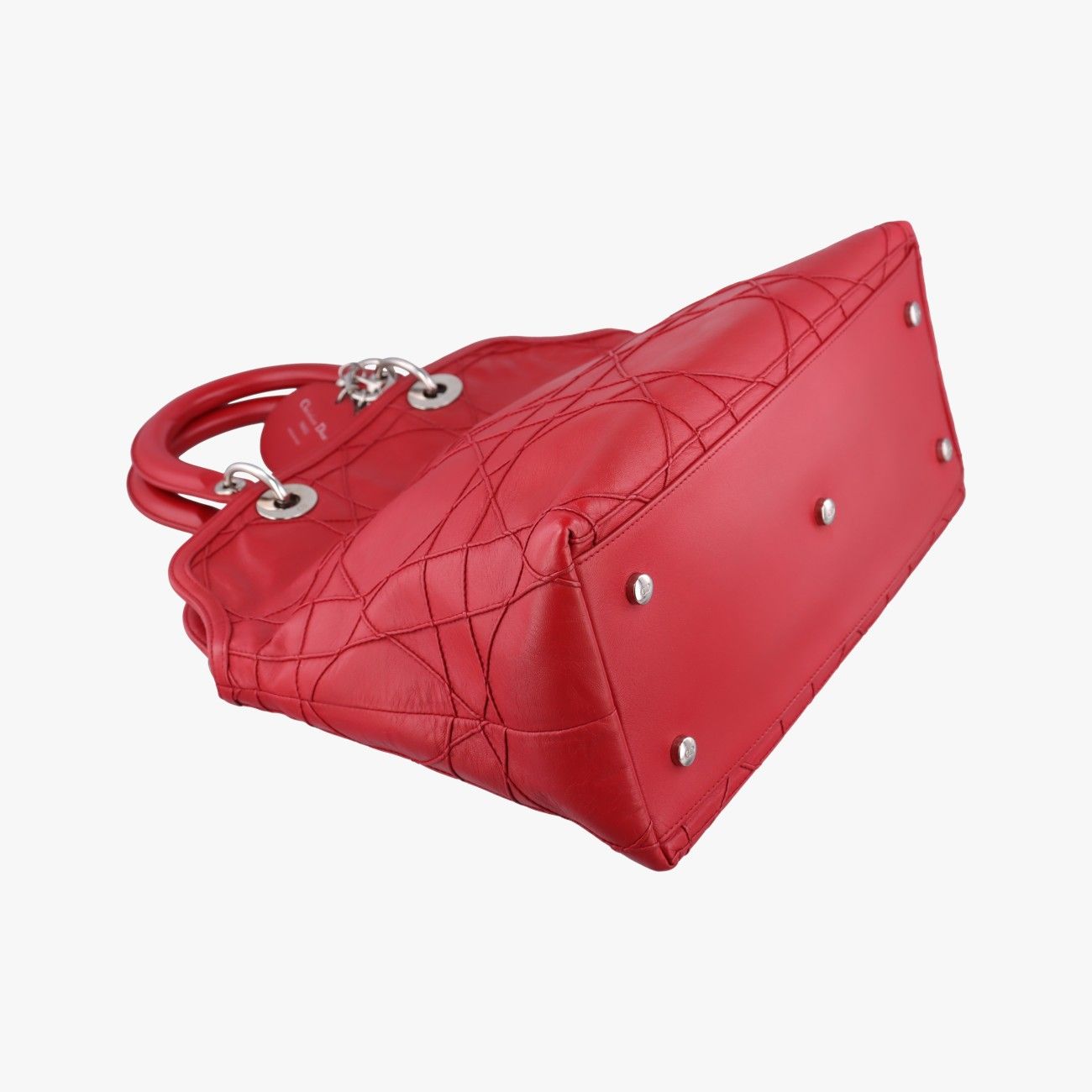 Dior Granville Red Lambskin Messenger — view 5
