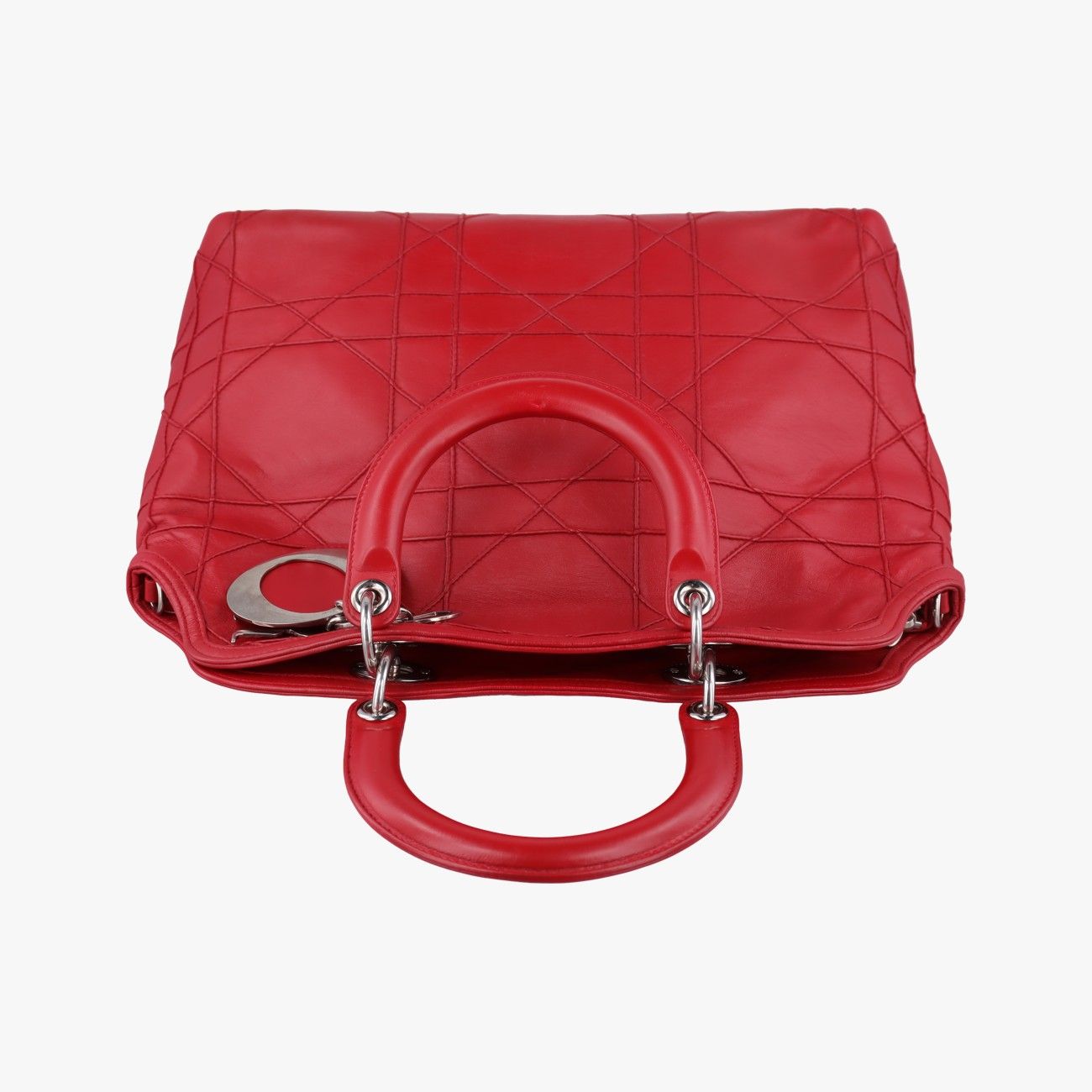Dior Granville Red Lambskin Messenger — view 8