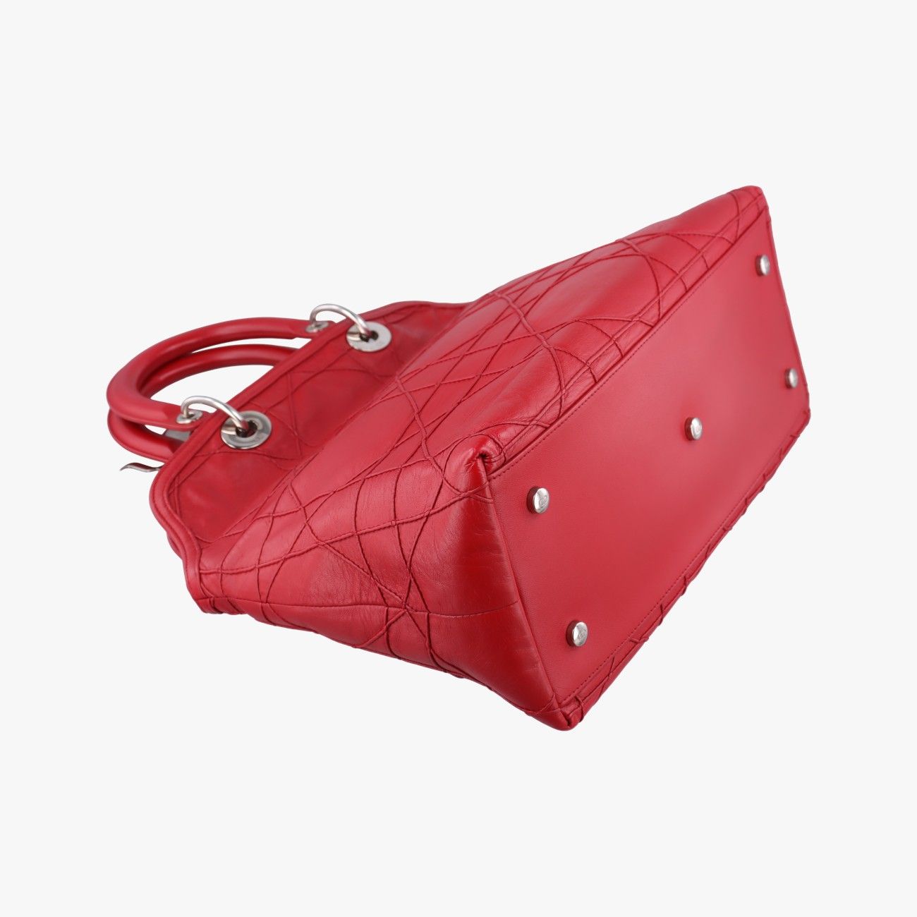 Dior Granville Red Lambskin Messenger — view 7