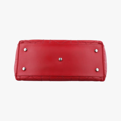 Dior Granville Red Lambskin Messenger — view 3