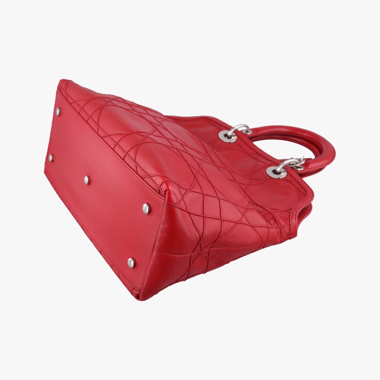 Dior Granville Red Lambskin Messenger — view 4