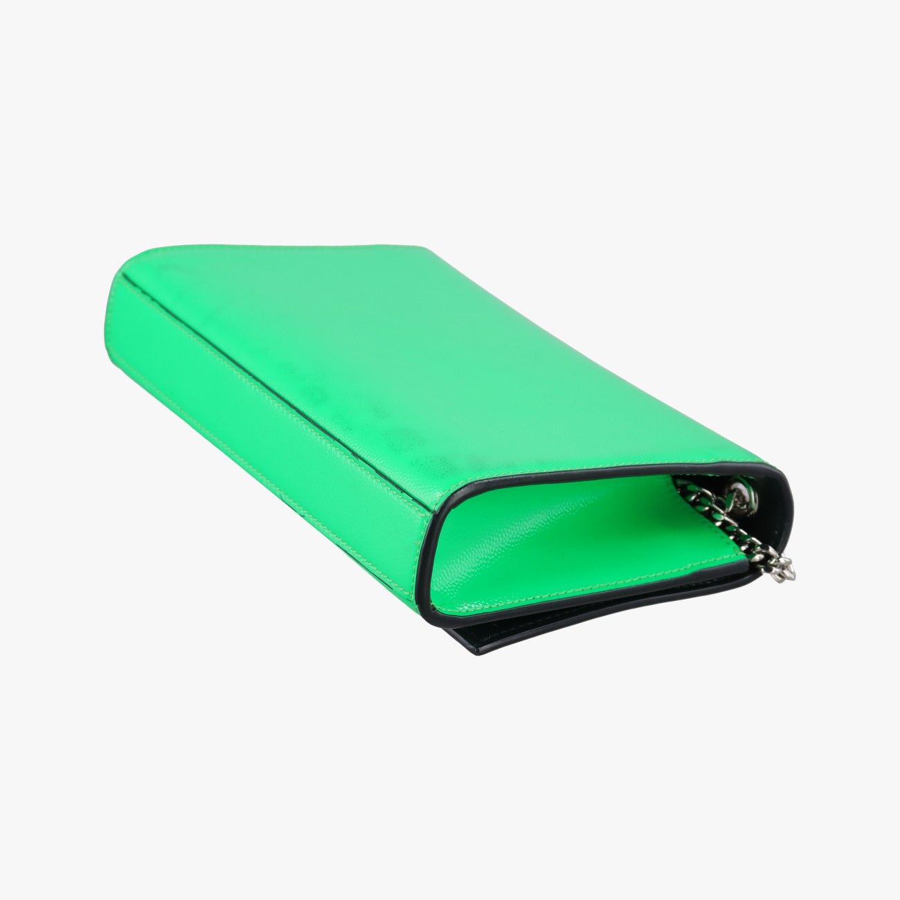 Saint Laurent Kate Green Patent Messenger — view 6