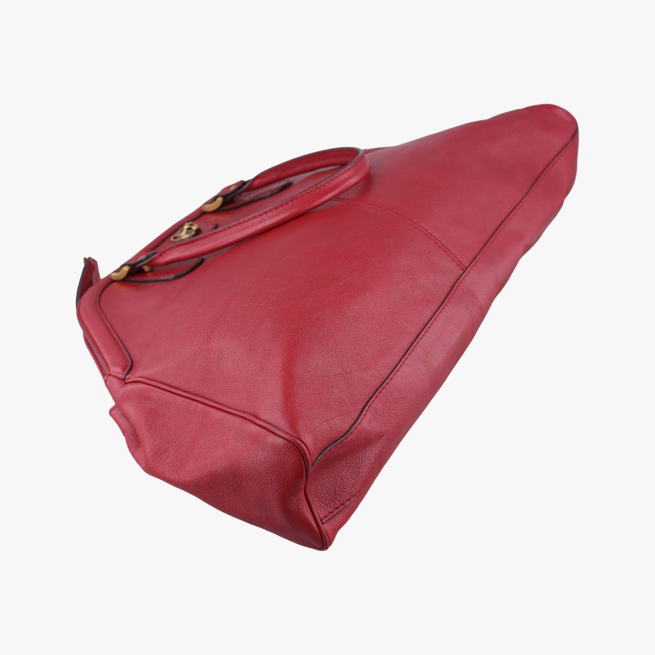 Gucci Liber Red Leather Handbag — view 5