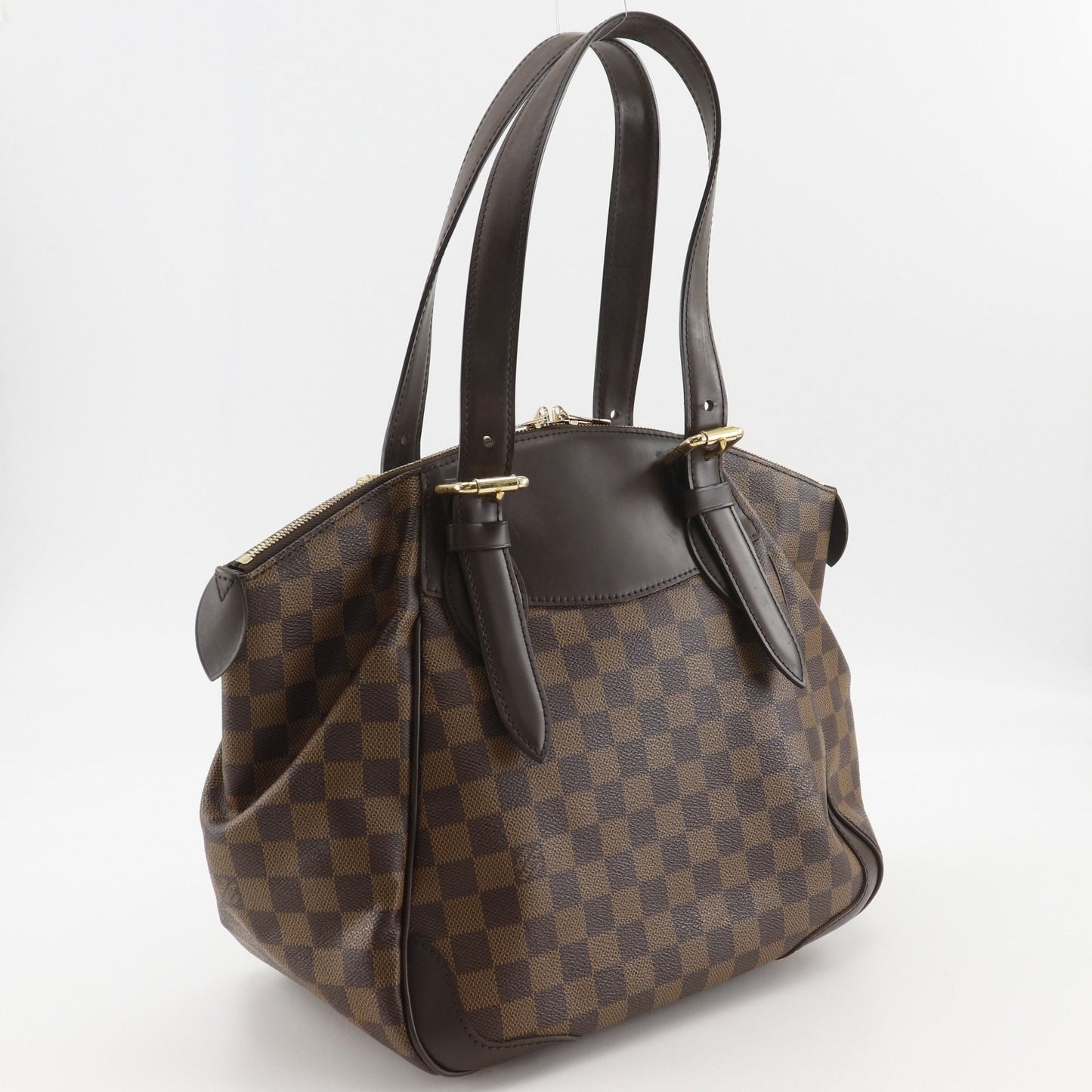 Louis Vuitton Verona MM Damier Canvas Brown Tote — view 3