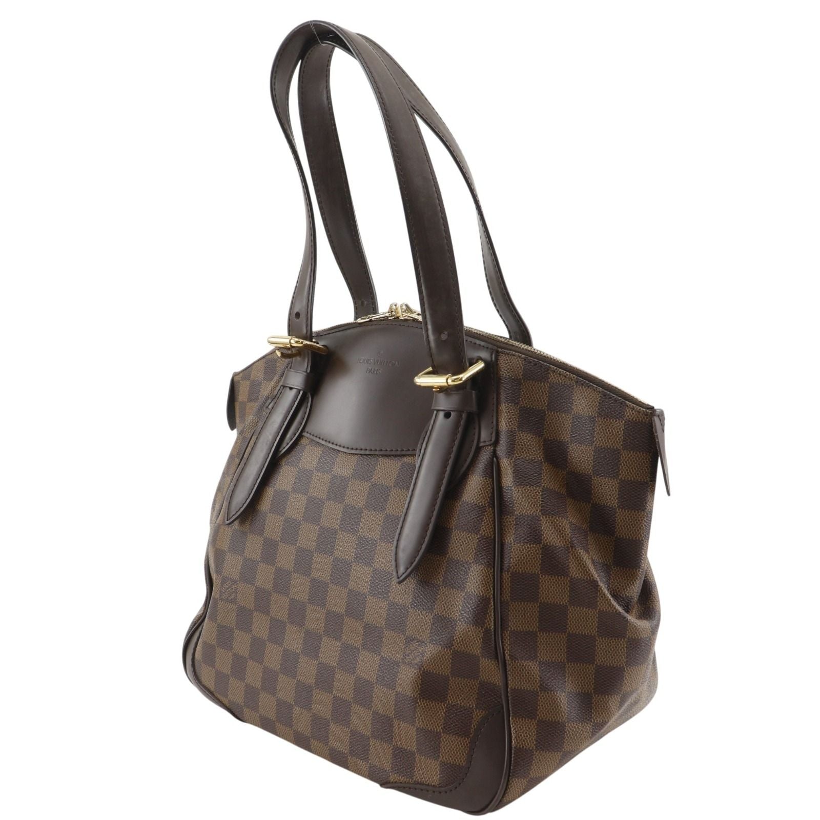 Louis Vuitton Verona MM Damier Canvas Brown Tote — view 2