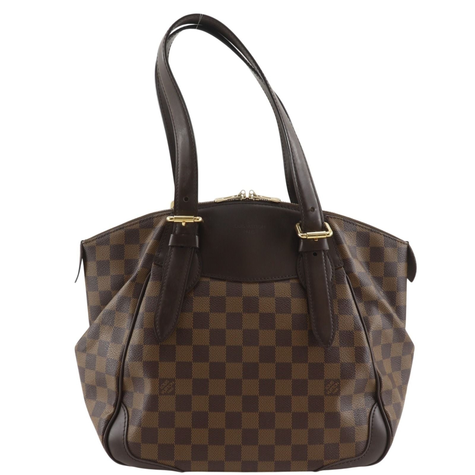 Louis Vuitton Verona MM Damier Canvas Brown Tote