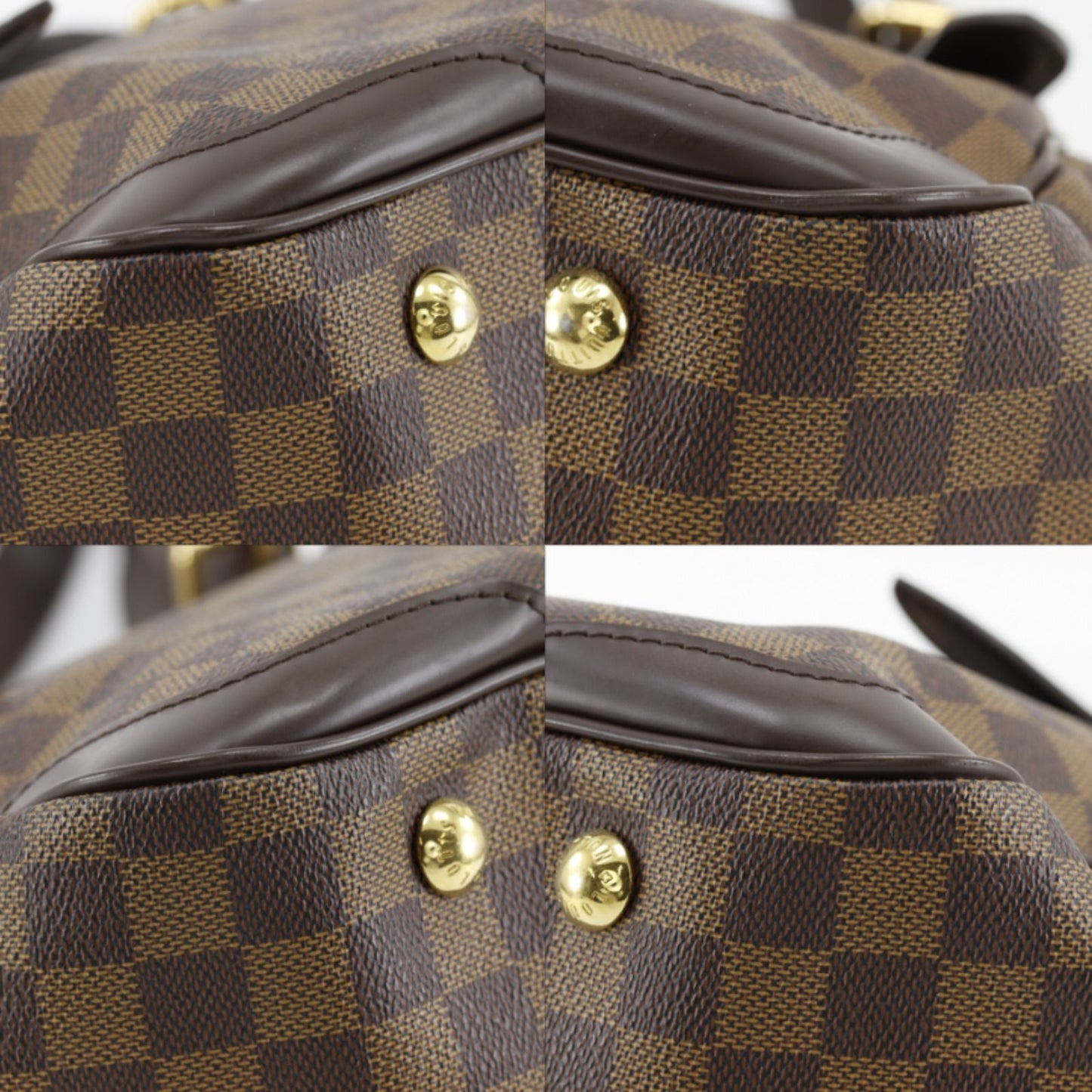 Louis Vuitton Verona MM Damier Canvas Brown Tote — view 4