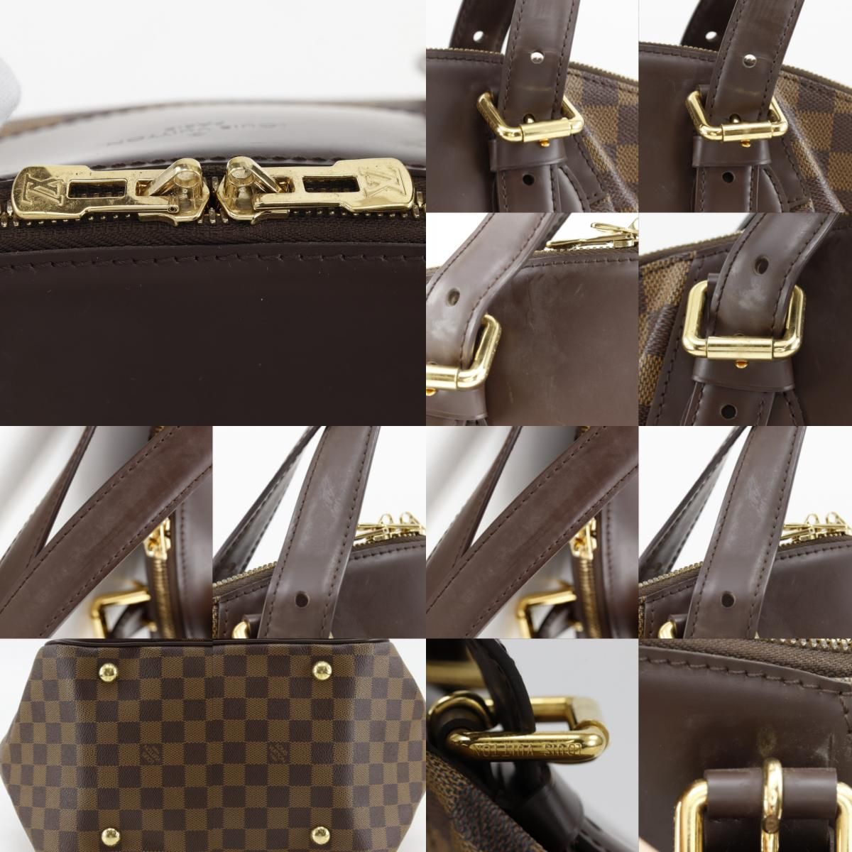 Louis Vuitton Verona MM Damier Canvas Brown Tote — view 9