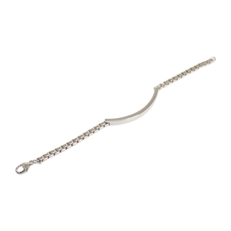 Tiffany & Co Venetian Link ID Bracelet Sterling 925 Silver — view 7