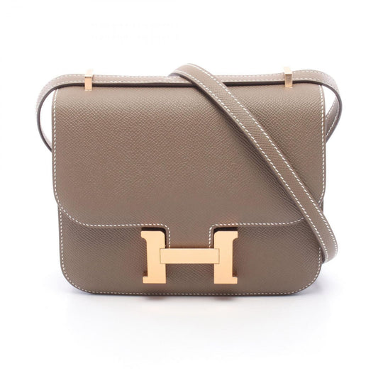 Hermes Shoulder Bag Constance 3 Mini Etoupe