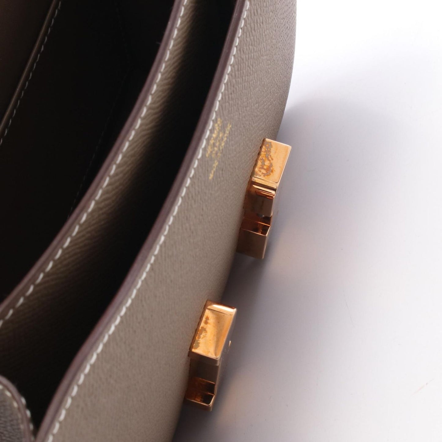 Hermes Shoulder Bag Constance 3 Mini Etoupe — view 7