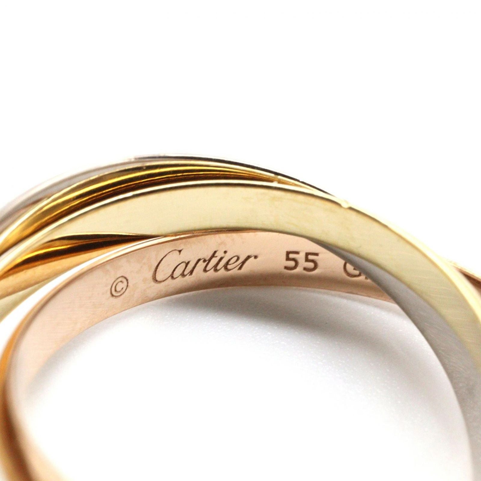 Cartier Ring Trinity 18k White Gold — view 3