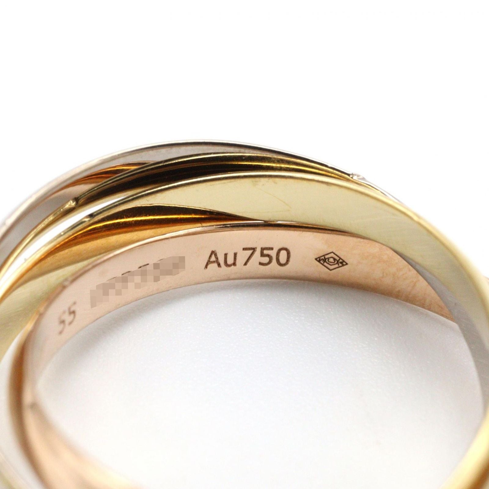 Cartier Ring Trinity 18k White Gold — view 4