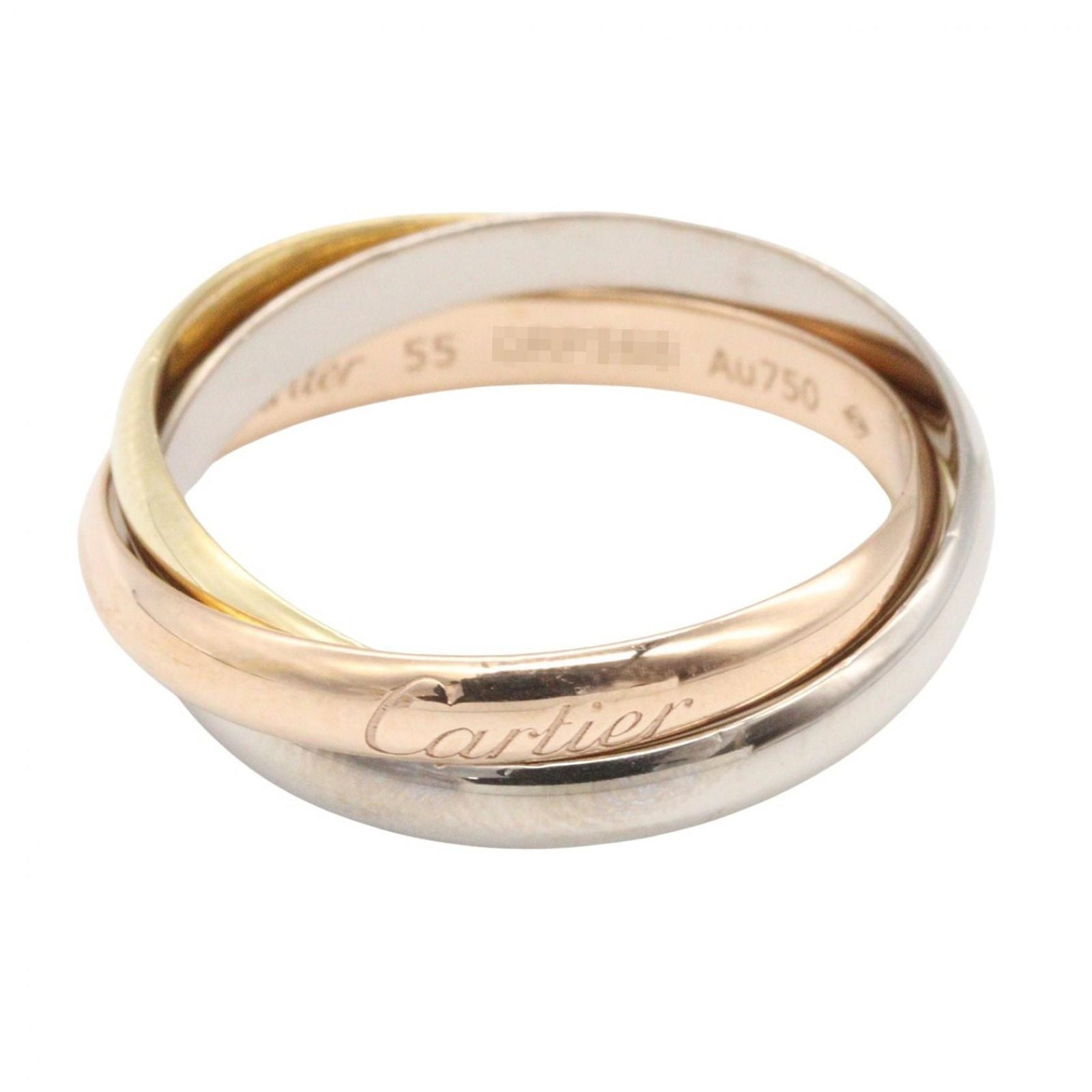 Cartier Ring Trinity 18k White Gold