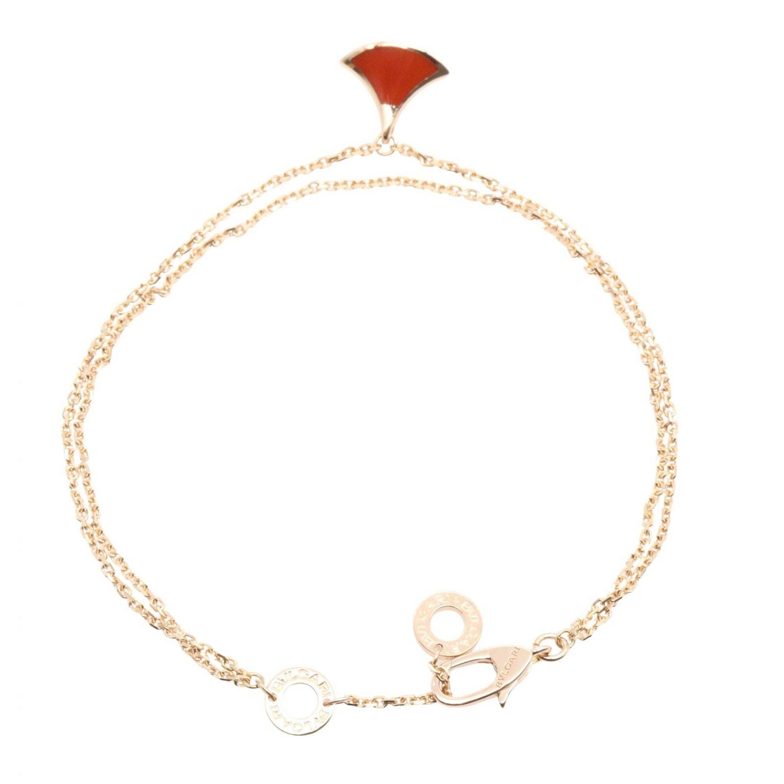 Bvlgari Bracelet Divas' Dream SM Carnelian 14.5 17 cm 18k Pink Gold — view 2