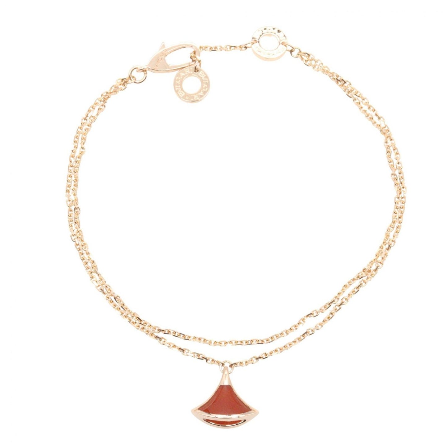 Bvlgari Bracelet Divas' Dream SM Carnelian 14.5 17 cm 18k Pink Gold