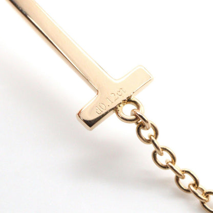 Tiffany & Co Bracelet T Smile Diamond 16.5 cm 18k Pink Gold — view 6